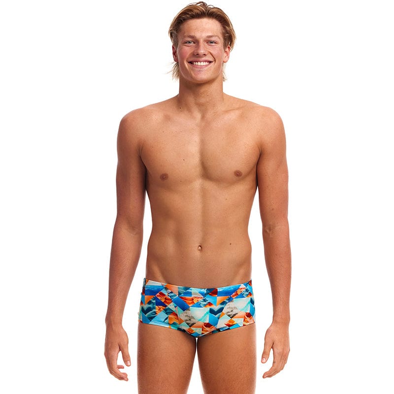 Funky Trunks - Smashed Wave - Mens Eco Classic Trunks