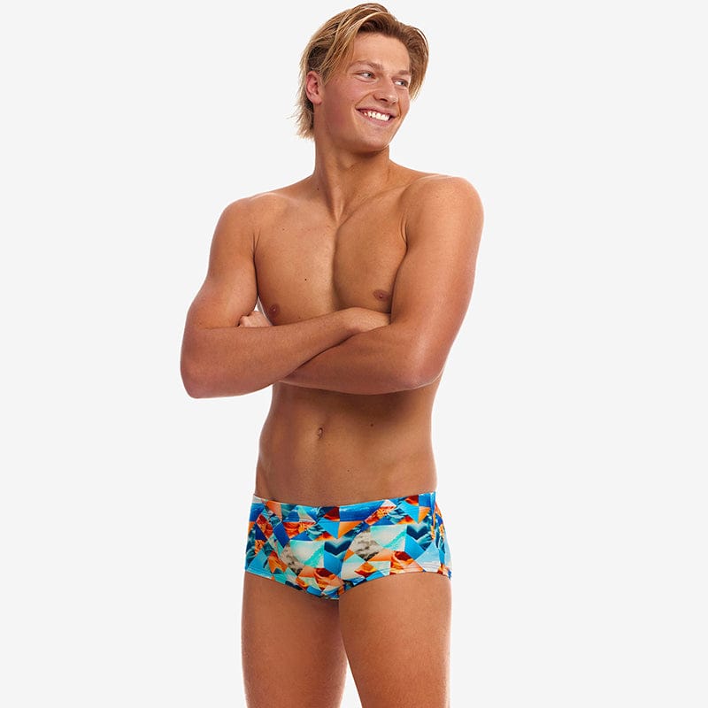 Funky Trunks - Smashed Wave - Mens Eco Classic Trunks