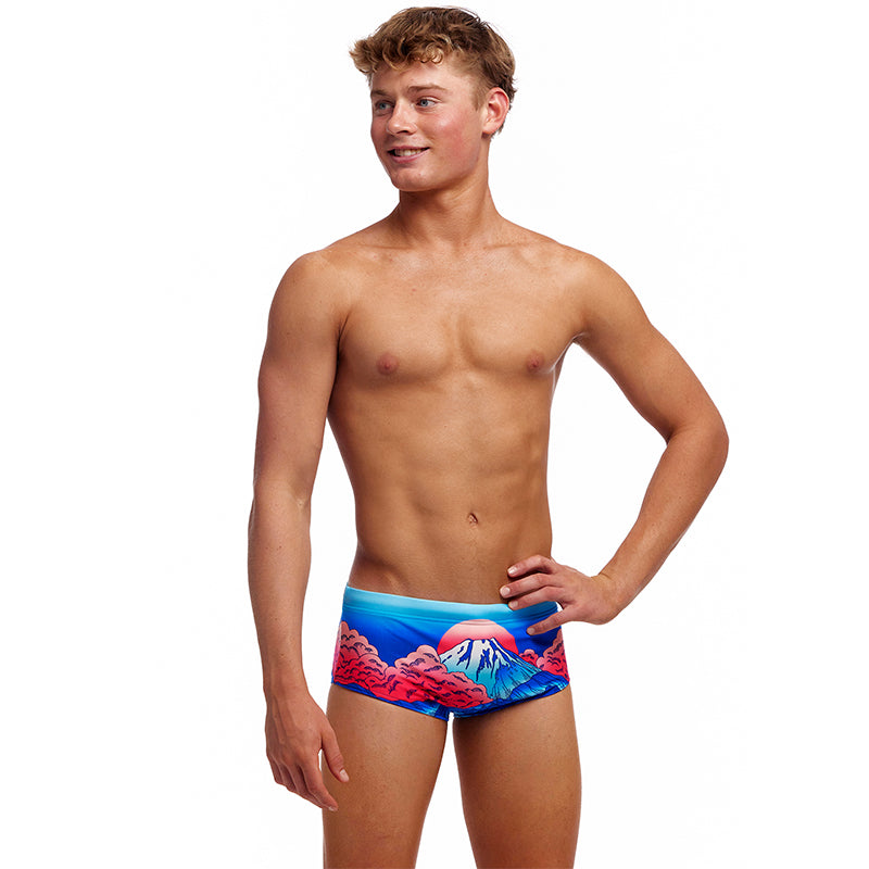 Funky Trunks - Smokin Hot - Boys Eco Sidewinder Trunks