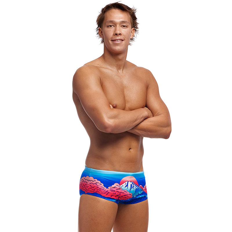 Funky Trunks - Smokin Hot - Mens Eco Sidewinder Trunks