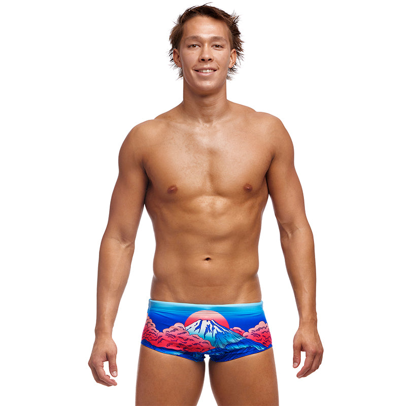 Funky Trunks - Smokin Hot - Mens Eco Sidewinder Trunks