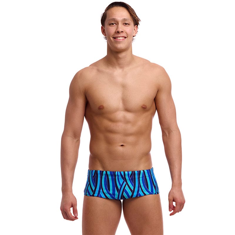 Funky Trunks - Snork City - Mens Eco Sidewinder Trunks