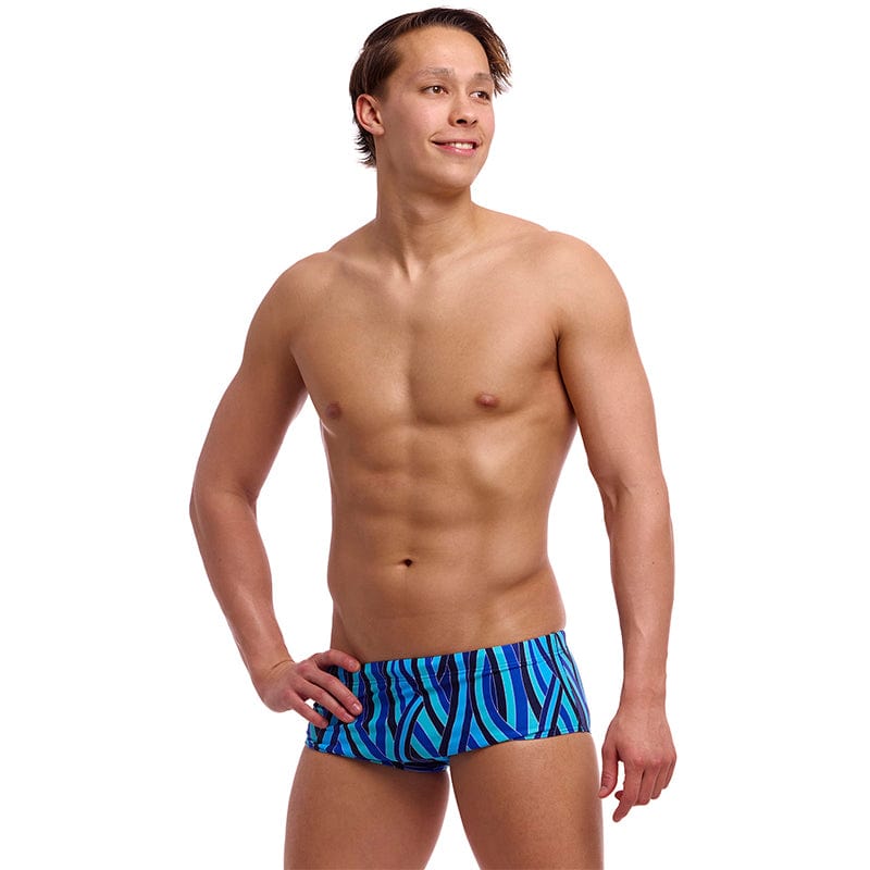 Funky Trunks - Snork City - Mens Eco Sidewinder Trunks