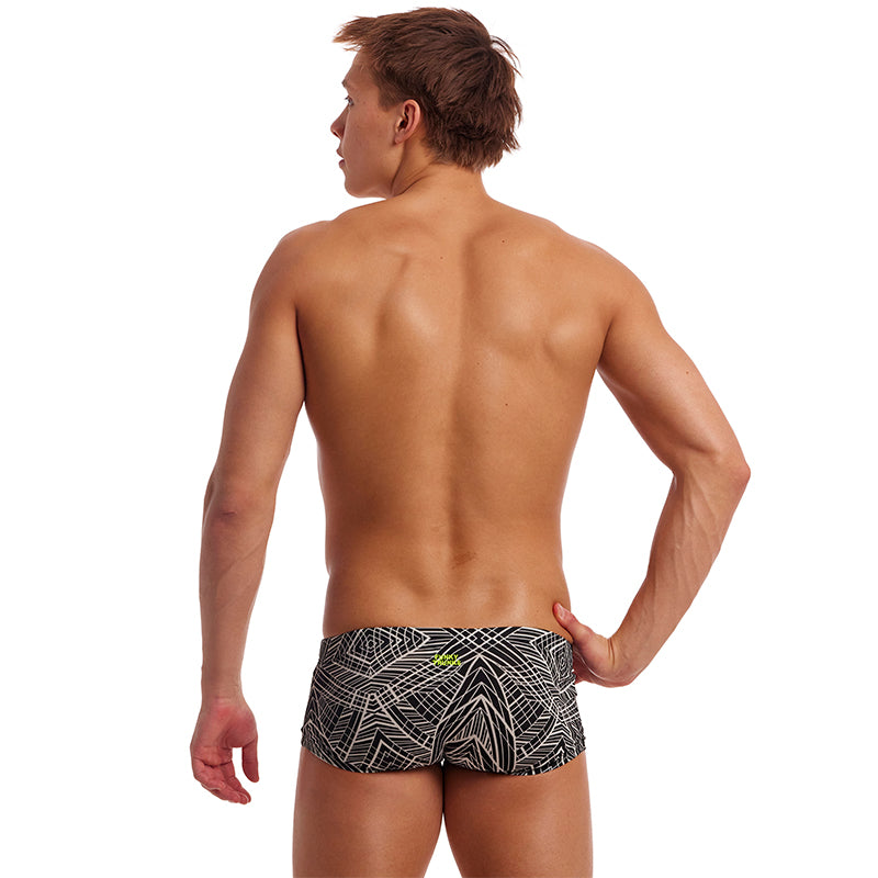 Funky Trunks - Space Signals - Mens Eco Classic Trunks