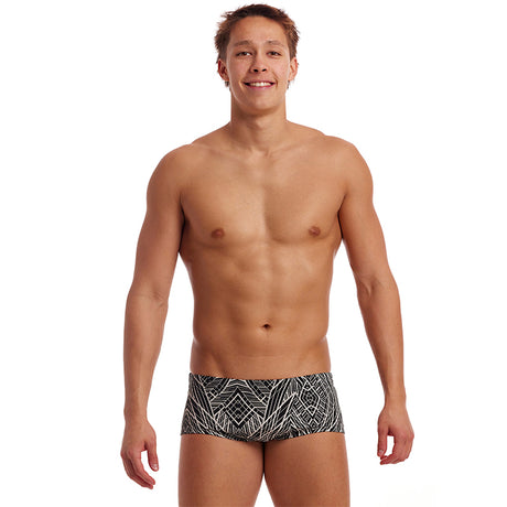Funky Trunks - Space Signals - Mens Eco Classic Trunks