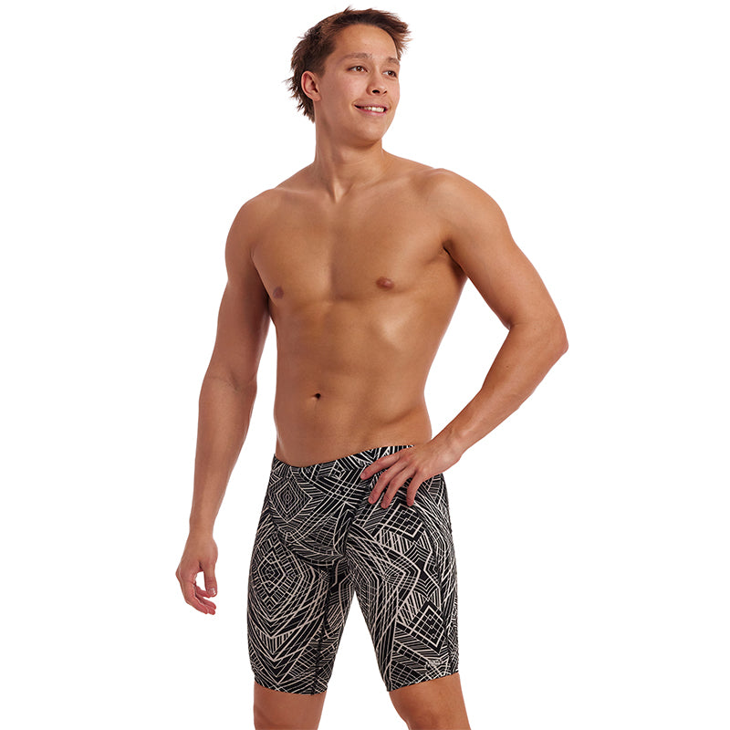 Funky Trunks - Space Signals - Mens Eco Training Jammers