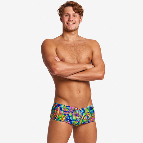 Funky Trunks - Spin The Bottle - Mens Sidewinder Trunks