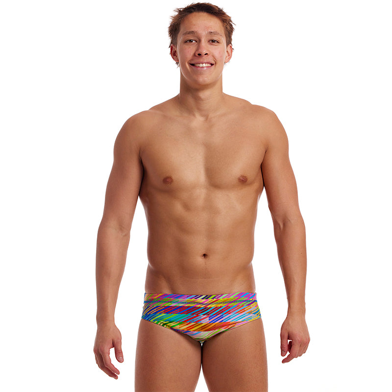 Funky Trunks - Static Stack - Mens Eco Classic Briefs