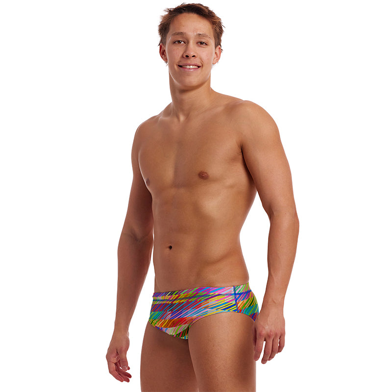 Funky Trunks - Static Stack - Mens Eco Classic Briefs