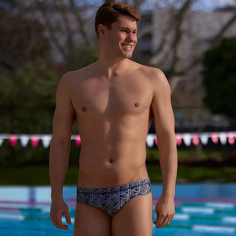 Funky Trunks - Stickler - Mens Eco Classic Briefs