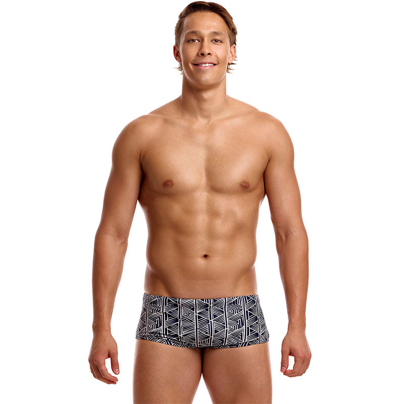Funky Trunks - Stickler - Mens Eco Sidewinder Trunks
