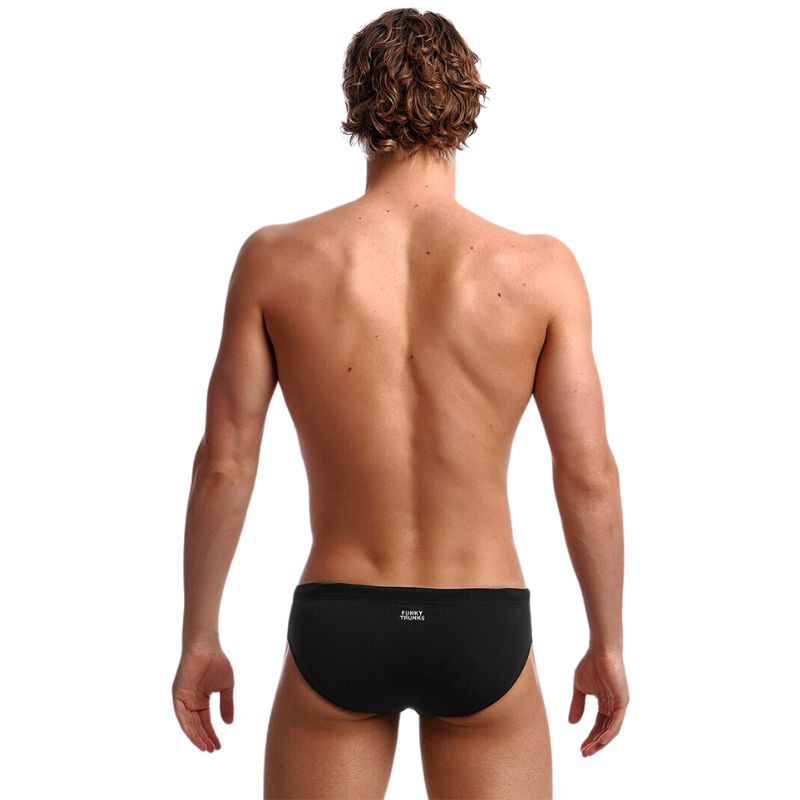 Funky Trunks - Still Black - Mens Eco Classic Briefs