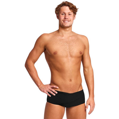 Funky Trunks - Still Black - Mens Eco Sidewinder Trunks