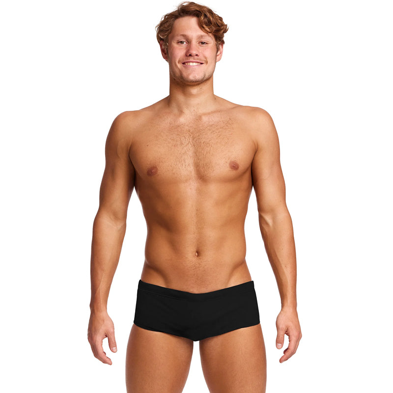 Funky Trunks - Still Black - Mens Sidewinder Trunks