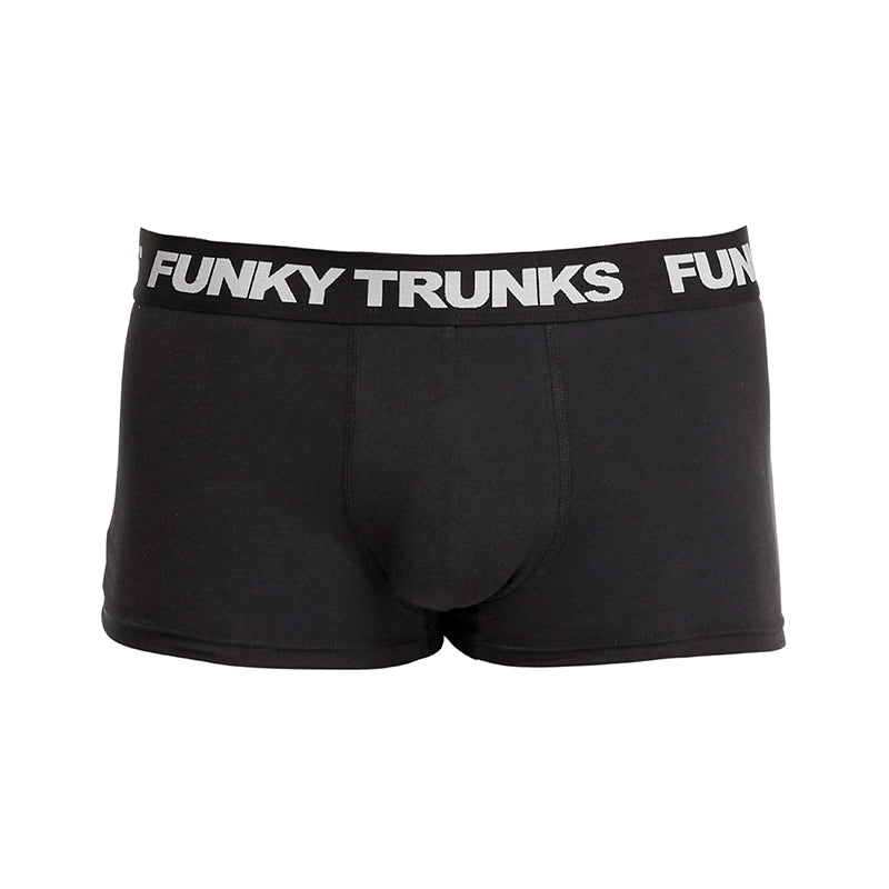Funky Trunks - Still Black Mens Underwear Trunks