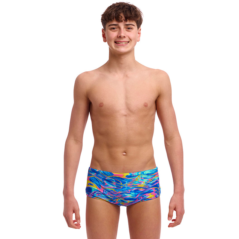 Funky Trunks - Stir Crazy - Boys Eco Sidewinder Trunks