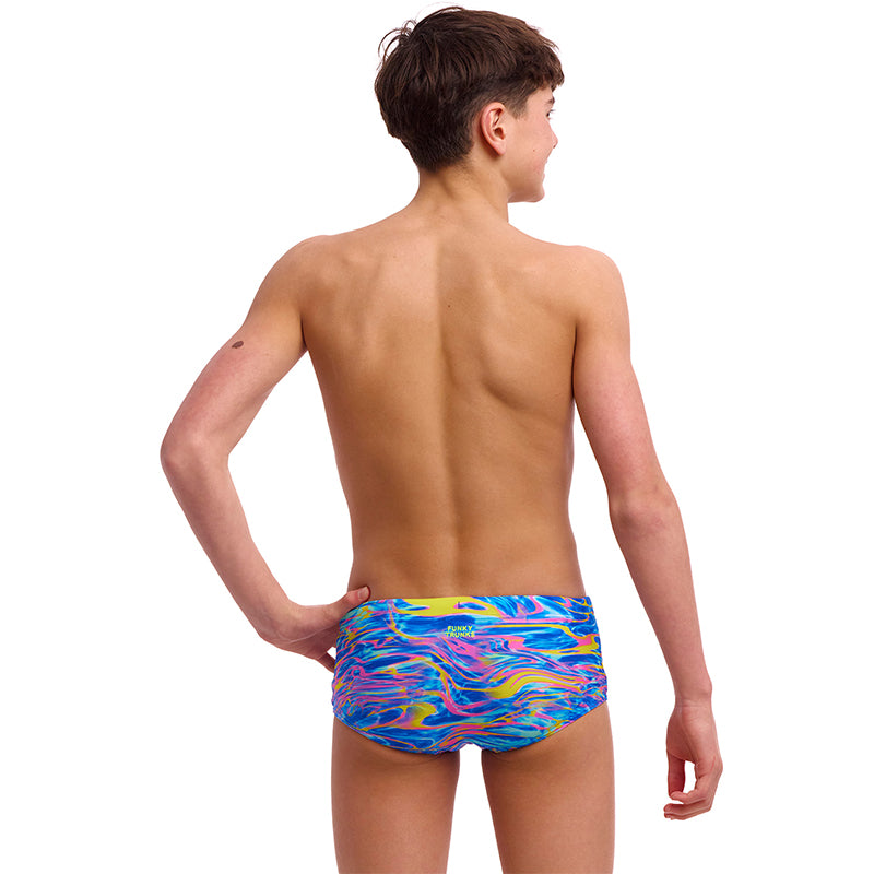 Funky Trunks - Stir Crazy - Boys Eco Sidewinder Trunks