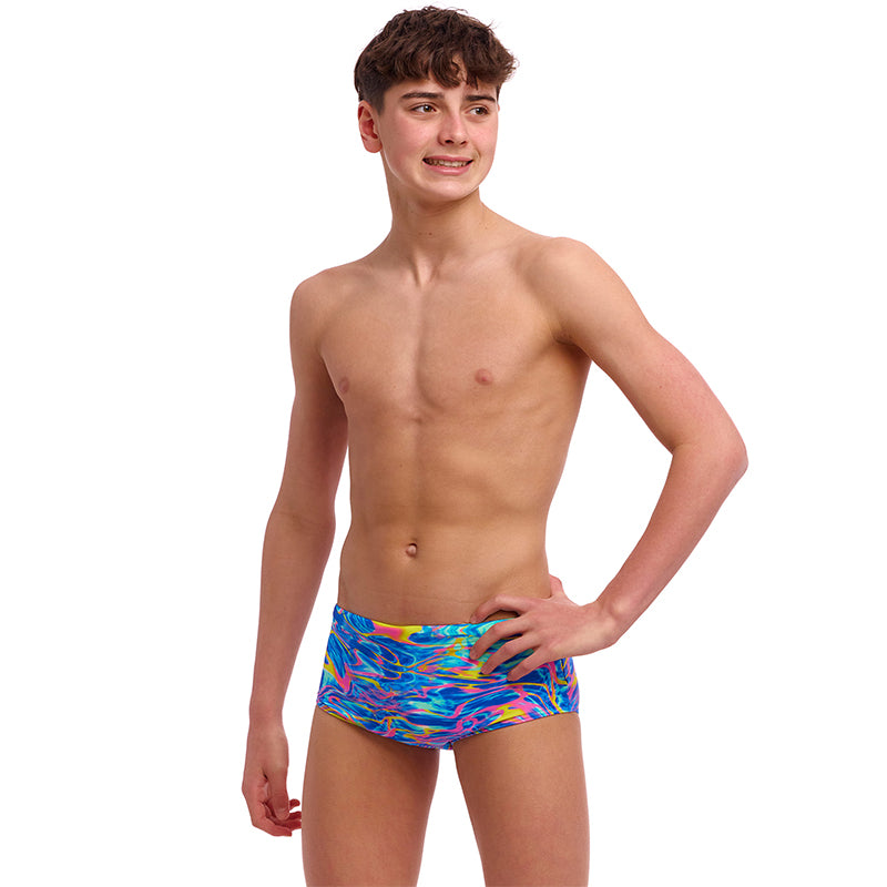 Funky Trunks - Stir Crazy - Boys Eco Sidewinder Trunks