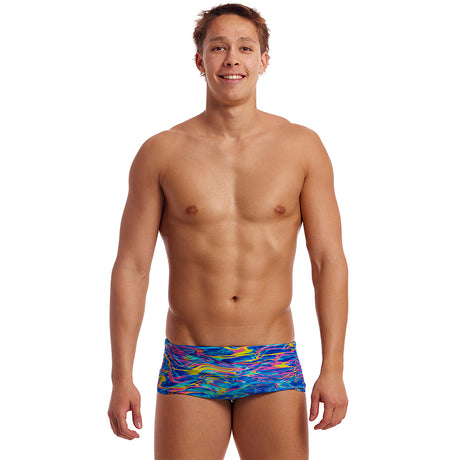 Funky Trunks - Stir Crazy - Mens Eco Sidewinder Trunks