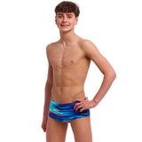 Funky Trunks - Storm At Sea - Boys Eco Sidewinder Trunks