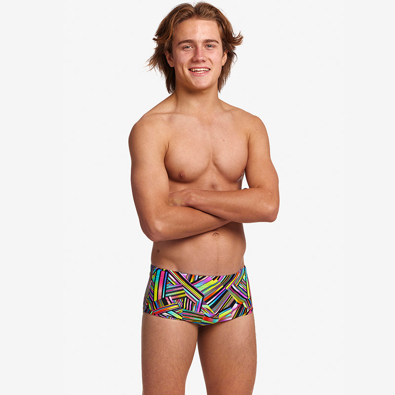 Funky Trunks - Strip Straps - Boys Sidewinder Trunks