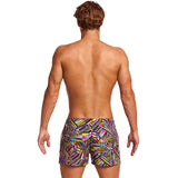 Funky Trunks - Strip Straps - Mens Shorty Shorts Short