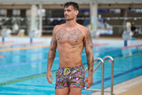 Funky Trunks - Strip Straps - Mens Shorty Shorts Short