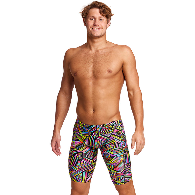 Funky Trunks - Strip Straps - Mens Training Jammers