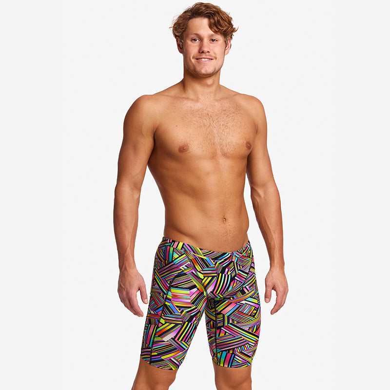 Funky Trunks - Strip Straps - Mens Training Jammers