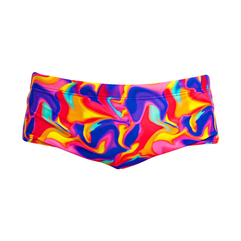 Funky Trunks - Summer Swirl - Mens Eco Sidewinder Trunks