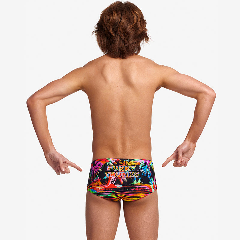 Funky Trunks - Sunset City - Boys Sidewinder Trunks