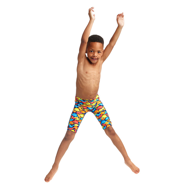 Funky Trunks - Swimmasaurus - Toddler Boys Miniman Jammers