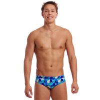 Funky Trunks - Tetra Tonic - Mens Eco Classic Briefs