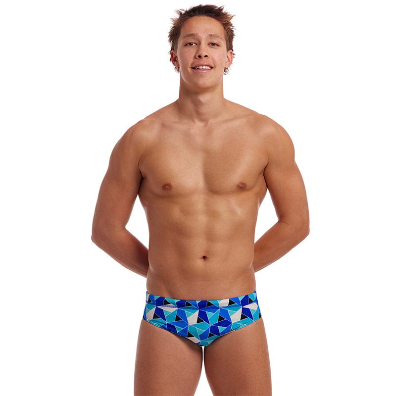 Funky Trunks - Tetra Tonic - Mens Eco Classic Briefs