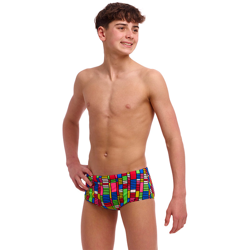 Funky Trunks - The Climb - Boys Eco Sidewinder Trunks