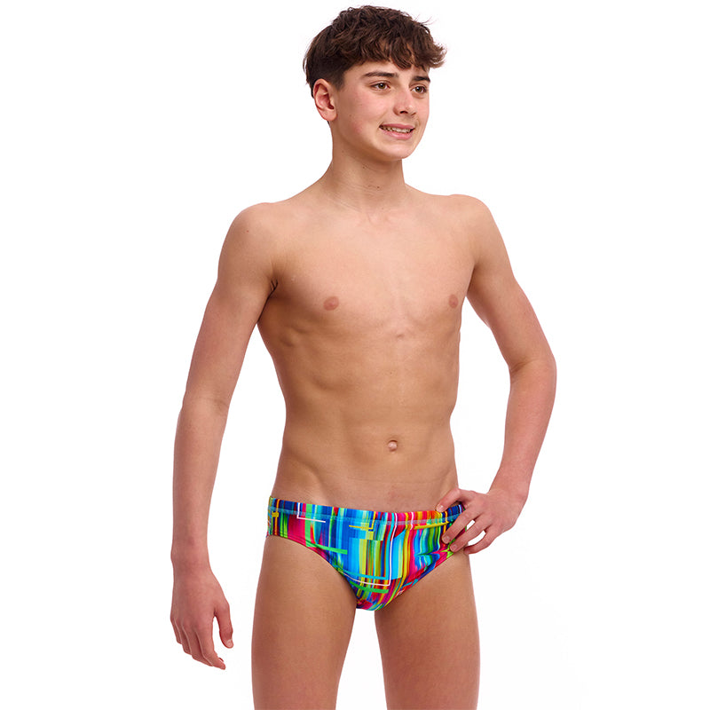 Funky Trunks - The Glitch - Boys Eco Classic Briefs