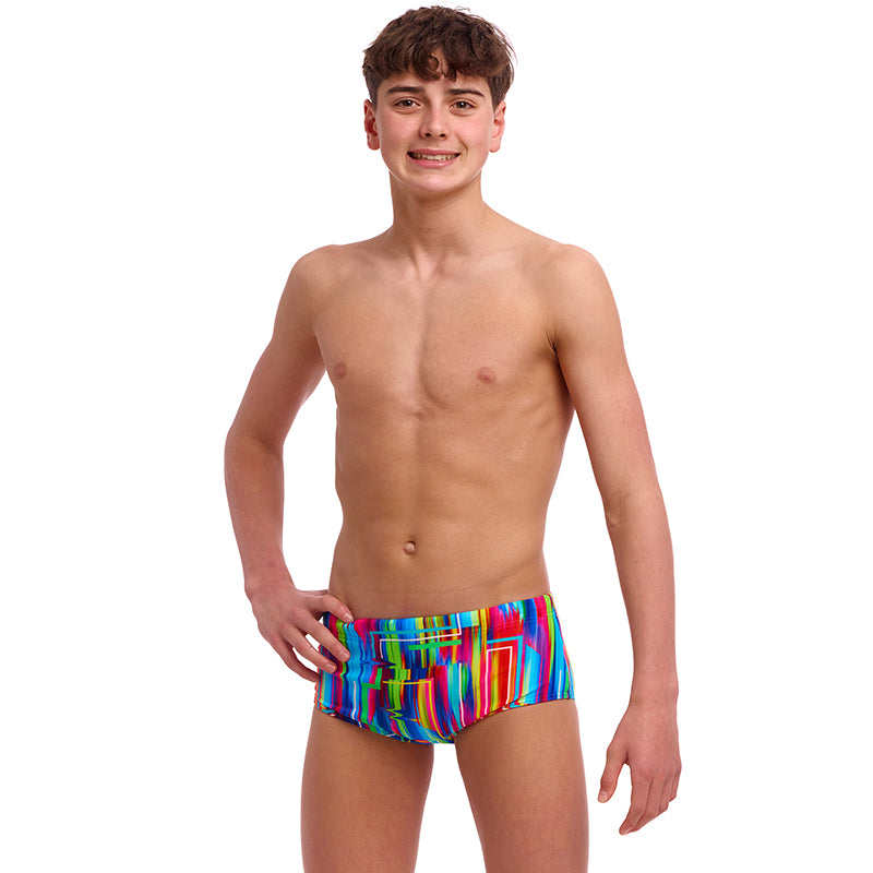 Funky Trunks - The Glitch - Boys Eco Sidewinder Trunks