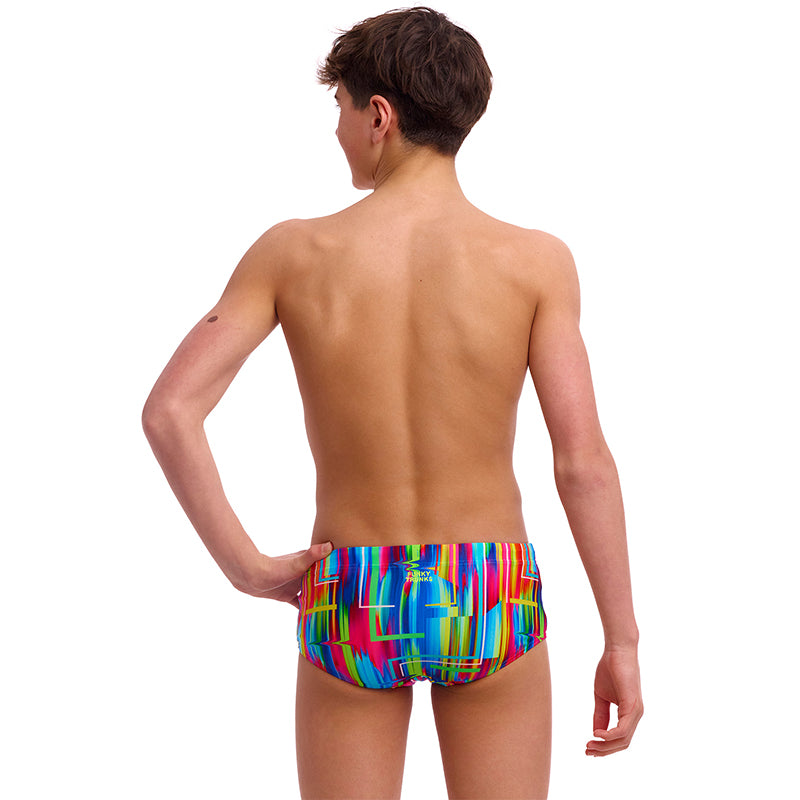 Funky Trunks - The Glitch - Boys Eco Sidewinder Trunks