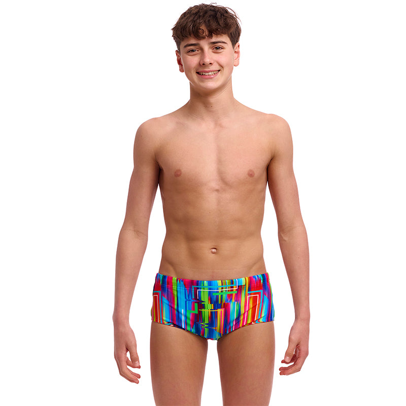 Funky Trunks - The Glitch - Boys Eco Sidewinder Trunks