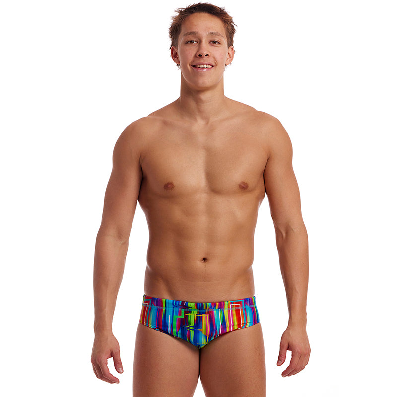 Funky Trunks - The Glitch - Mens Eco Classic Briefs