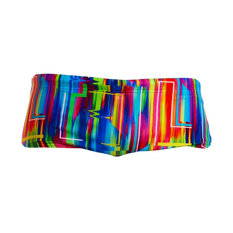 Funky Trunks - The Glitch - Mens Eco Sidewinder Trunks