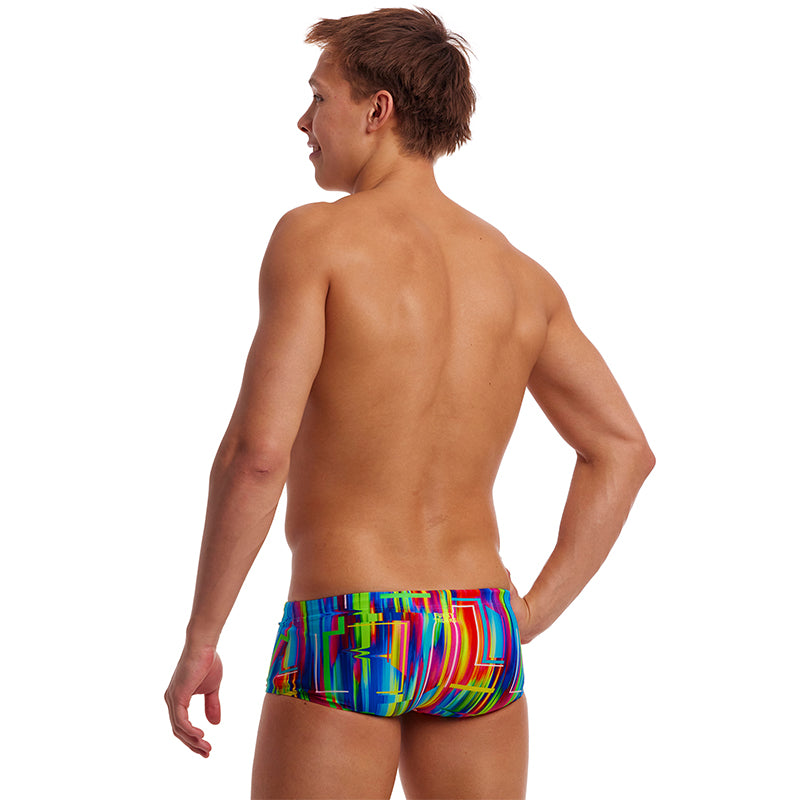 Funky Trunks - The Glitch - Mens Eco Sidewinder Trunks