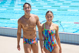 Funky Trunks - The Glitch - Mens Eco Sidewinder Trunks