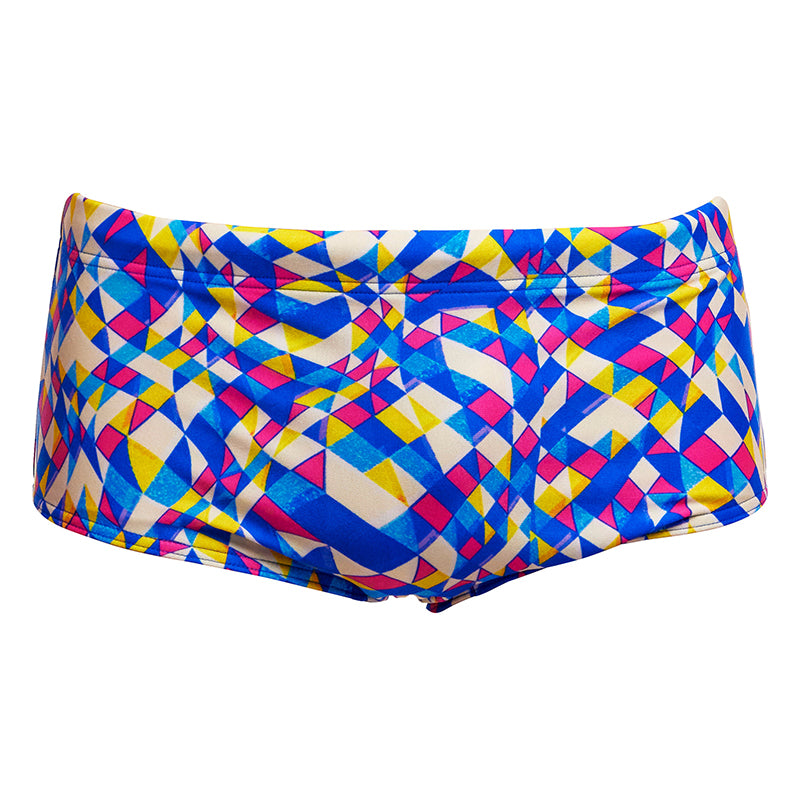 Funky Trunks - Time Warp - Boys Eco Sidewinder Trunks