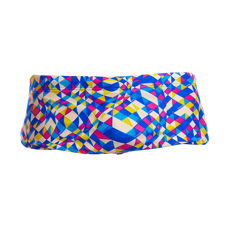 Funky Trunks - Time Warp - Mens Eco Sidewinder Trunks