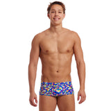 Funky Trunks - Time Warp - Mens Eco Sidewinder Trunks