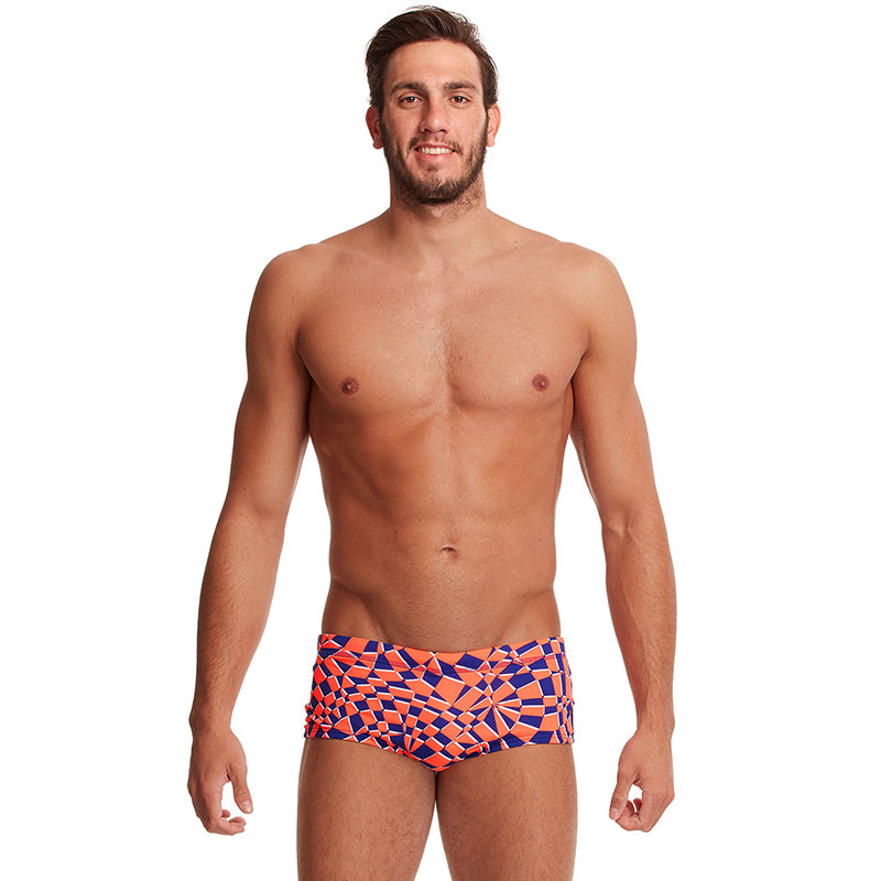 Funky Trunks - Totally Warped - Mens Plain Front Trunks