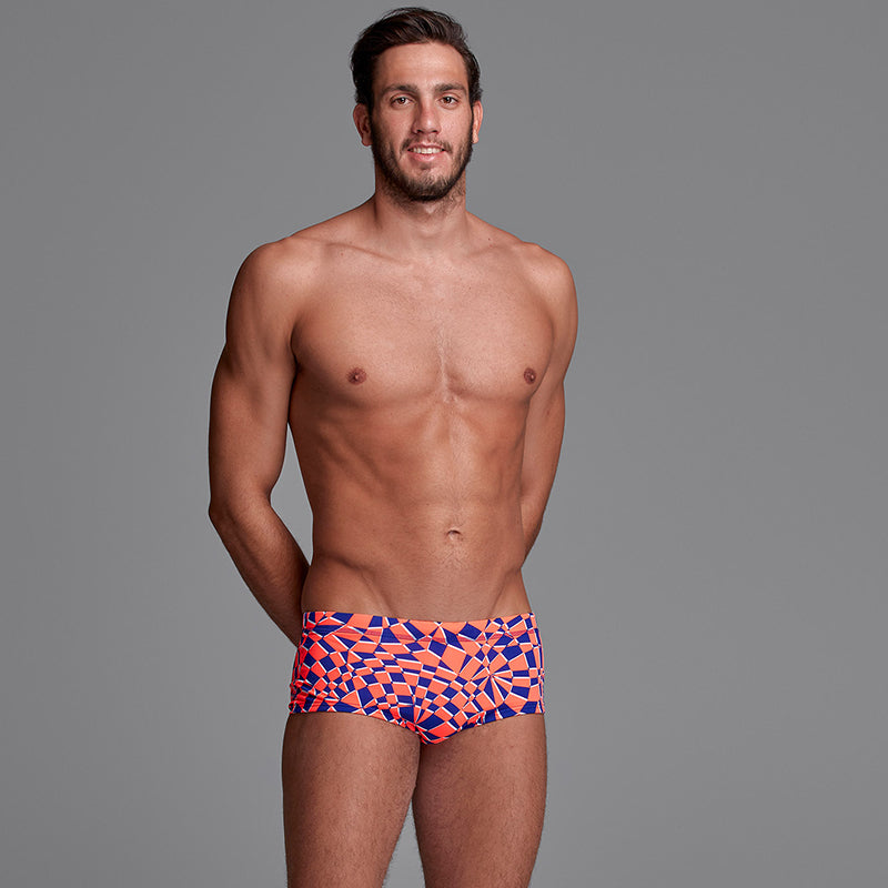 Funky Trunks - Totally Warped - Mens Plain Front Trunks