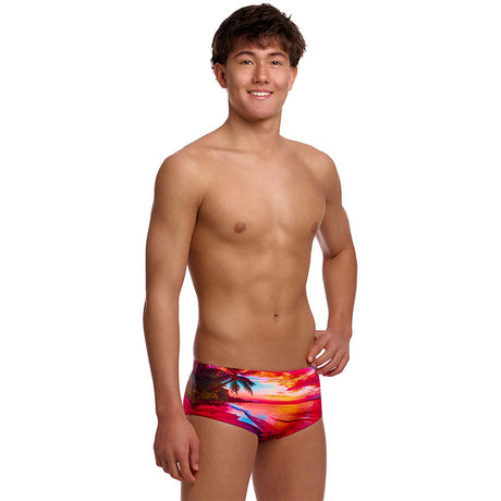 Funky Trunks - Touch Of Paradise - Boys Eco Sidewinder Trunks