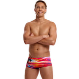 Funky Trunks - Touch Of Paradise - Mens Eco Sidewinder Trunks